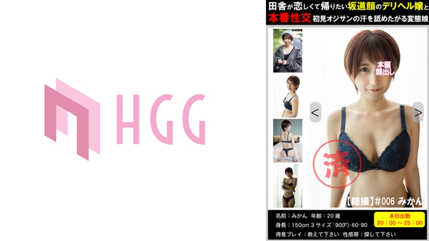 561PM-006 【隠撮】田舎が恋しくて帰りたい坂道顔のデリヘル嬢と本番性交初見オジサンの汗を舐めたがる変態娘